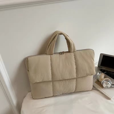 多色百搭 輕量羽絨感電腦包4