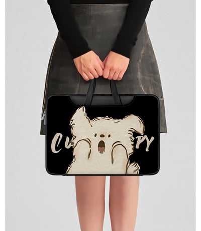 尖叫小狗 可愛小狗兒插畫風多功能旅行電腦包3