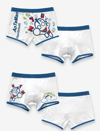 純棉男童奧特曼四角平口褲 內褲6