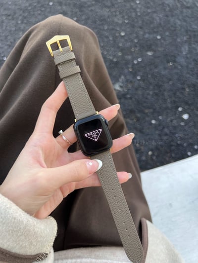 十字紋簡約Apple watch錶帶3