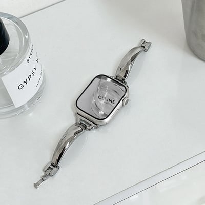 時尚新款 C型手環款手鐲款蘋果錶帶5