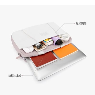 全尺寸斜背手提好看的 防震筆記本電腦包8