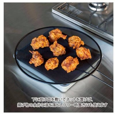 日本  看得到料理狀況的防油噴網4