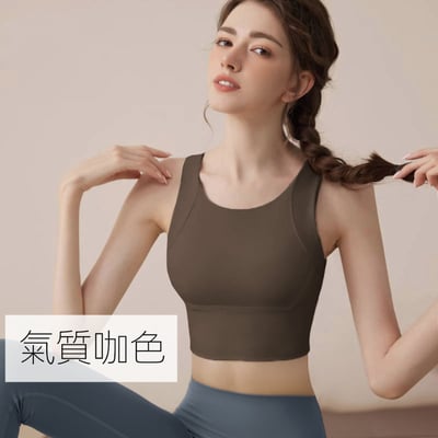 小彈力全包覆運動BRA 側收副乳高包覆運動背心2