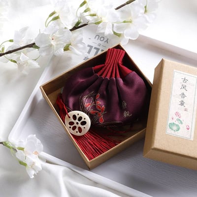 中式端午古風刺繡香囊   隨身漢服荷包空袋祈福香包禮盒9