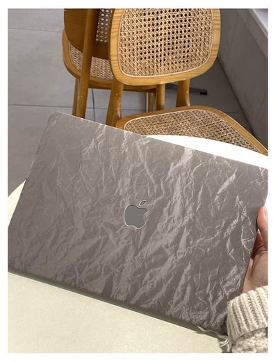 細絨銀灰色系MacBook 專用保護殼1