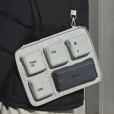 Enter你的日常創意鍵盤筆電包單肩包1