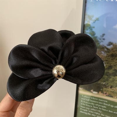 一秒盤髮 韓系光澤花瓣抓夾兩入5