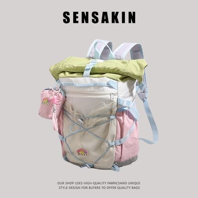 超輕量設計 森系配色機能後背包3