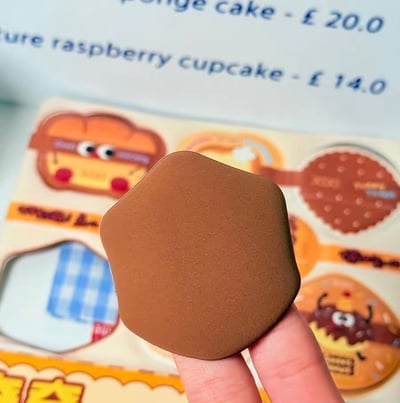 可愛到犯規   吐司甜點粉撲套組 超軟棉花糖觸感・乾濕兩用上妝神器3