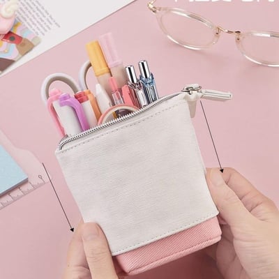 方便收納大容量伸縮筆袋筆筒4