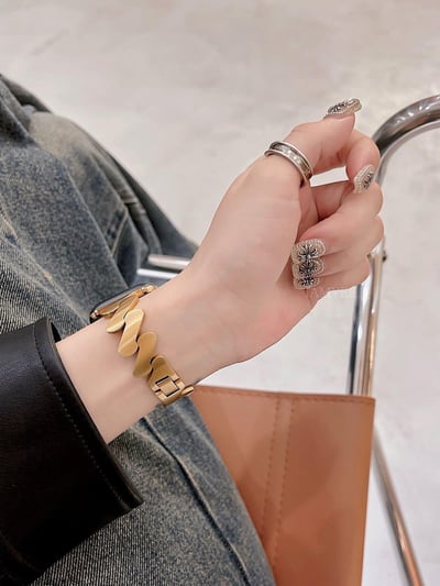 高顏值莫比烏斯不鏽鋼Apple watch錶帶3