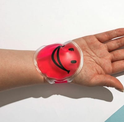 日本可愛笑臉保冷劑＋彈性帶4