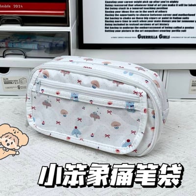 多款卡通痛包筆袋 INS風大容量高顏值文具收納袋7