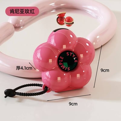 花點時間照顧自己 花朵造型便攜藥盒營養品盒7