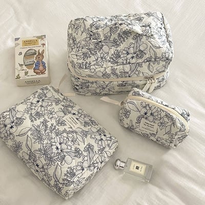 韓系森林手繪風收納三件組4