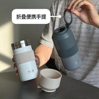 TYESO多功能保冷保溫瓶 304不鏽鋼便攜保冰罐 飲料可樂紅酒通用8