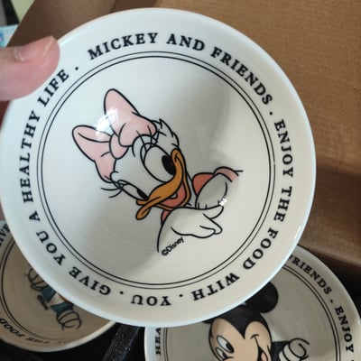 卡通明星好友 陶瓷飯碗4入禮盒組5