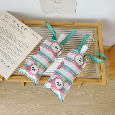 開心水果舖 可愛水果印花折疊晴雨兩用自動傘6