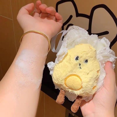 可愛蕾絲奶酪沐浴球5