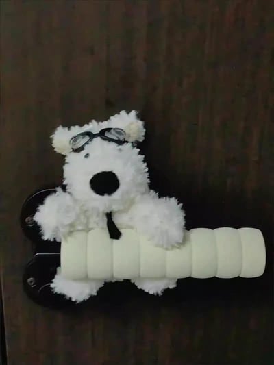 西高地小狗房門把手裝飾套保護套5