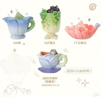 如沐花間能量盲盒 高顏值水晶盲盒 9款花語造型3