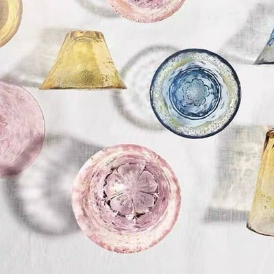 富士山招福杯  福氣滿杯 江戶硝子工藝 小酌儀式感首選2
