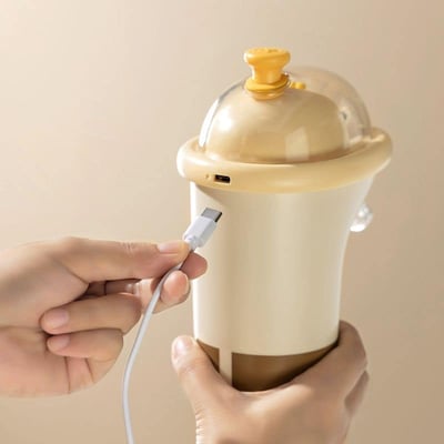 可愛造型  方便實用 家用桶装水電動抽水器7