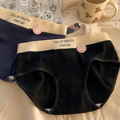 拼色運動風 舒適腰圍中大女童三角內褲組10