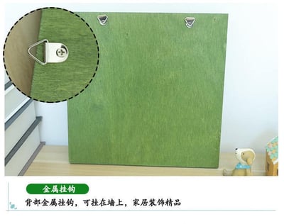 手繪木制田園風格日曆   現貨免運5