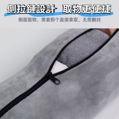 行李爆炸救星 輕便可收納衣物U型枕2