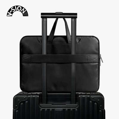 黑貓捉魚 可愛黑貓藝術感多功能旅行電腦包7