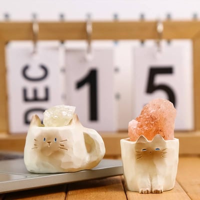 療癒系列貓貓PAL水晶盲盒組6入3