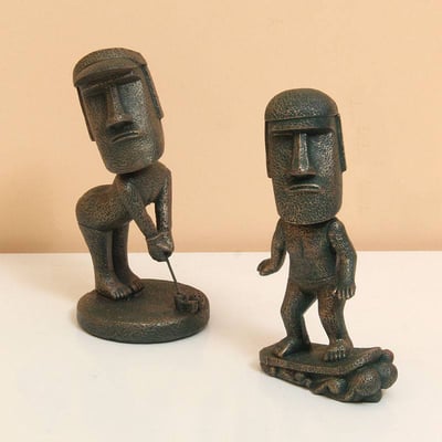 療癒系摩艾石像盲盒五件組1