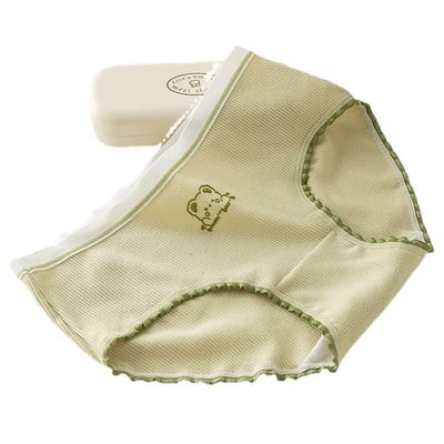 小熊舒適腰圍中大女童三角內褲組7