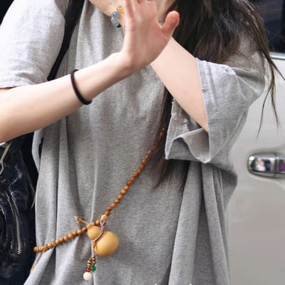 新中式葫蘆斜背串鏈 可背可掛的國風日常配件2