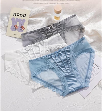 3條裝 法式輕奢蕾絲內褲8