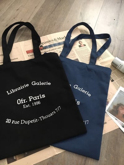 Ofr. Paris 文青帆布袋｜巴黎獨立書店同款7