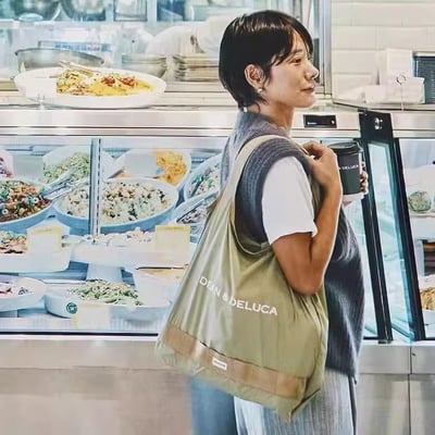 日本潮牌  DEAN  DELUCA  BRIEFING 輕便旅行手提斜背包一包兩用1