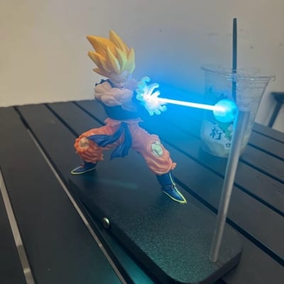 【七龍珠氣功波夜燈】 悟空龜派氣功發光擺件 男友禮物首選5