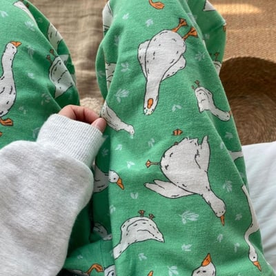 可以直接穿出門的 但一穿上就不想脫的那種居家褲4