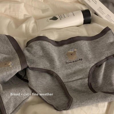 秋冬新款日系狗狗中腰內褲 柔軟親膚可愛卡通印花抗菌三角褲9