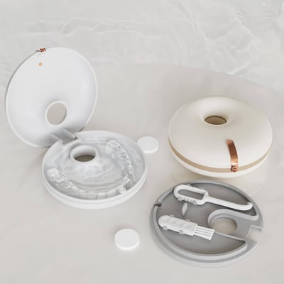 甜甜圈牙套收納盒6