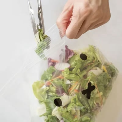 優惠快閃團 日系可愛透明夾鏈袋3入組 食品冷藏冷凍分裝袋 小物分類收納袋2