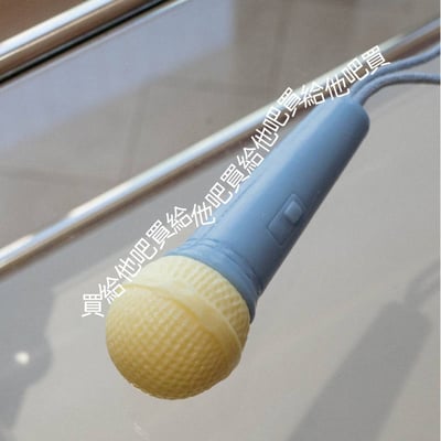 浴室麥克風造型香皂2