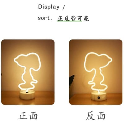 卡通可可愛愛造型霓虹小夜燈5