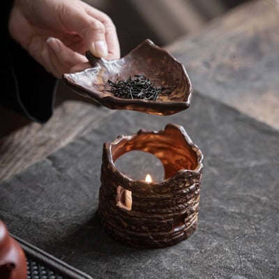 中式茶道老樁陶瓷烤茶爐5