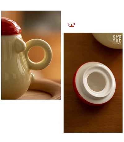 卡哇伊相擁陶瓷抱抱杯11