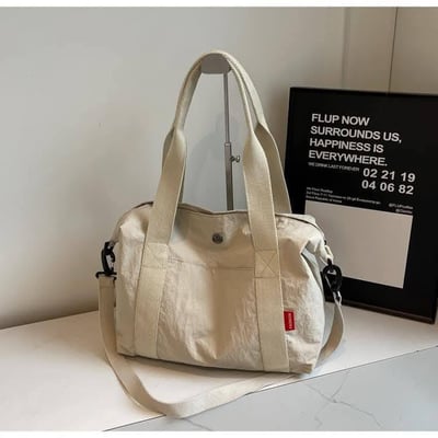 韓系輕便大容量通勤托特包8