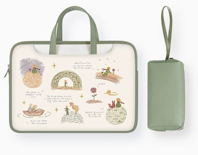 小王子 浪漫小王子插畫風多功能旅行電腦包4